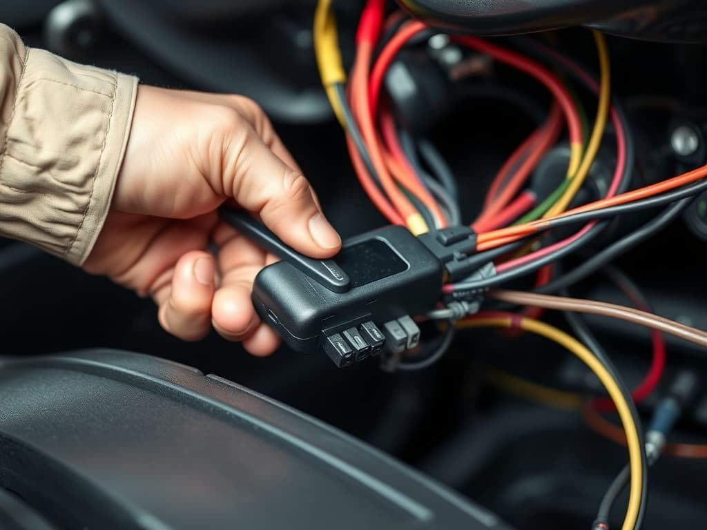 ۵ اشتباه رایج در اتصال برق ردیاب خودرو