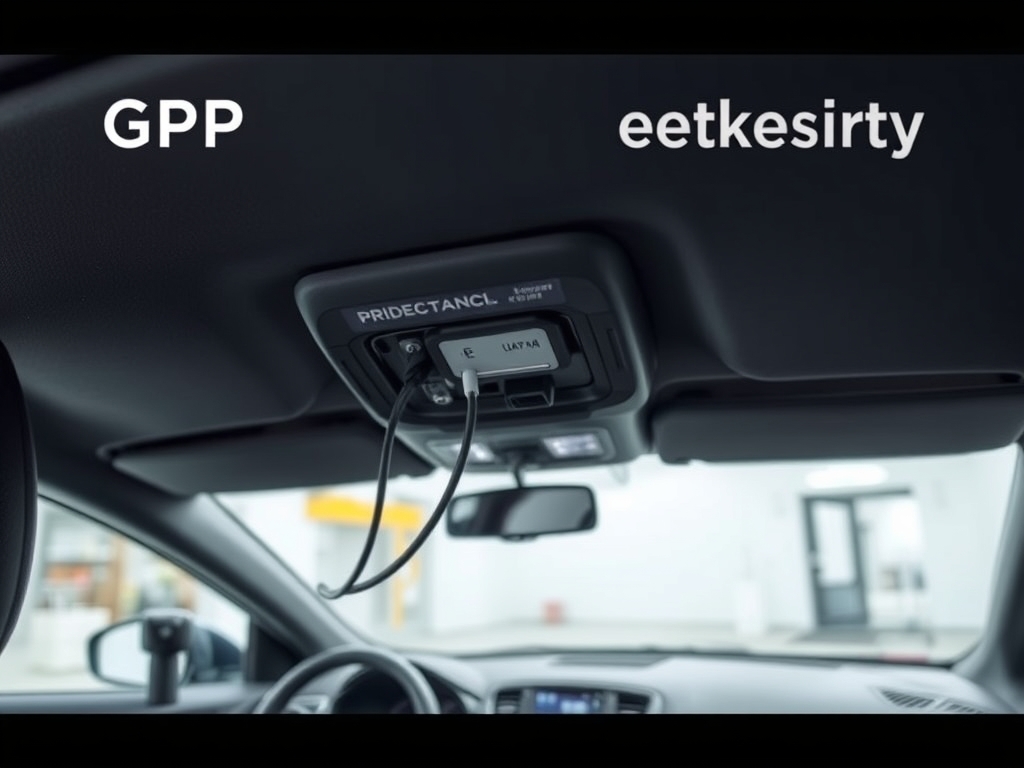 ردیاب GPS پراید نصب شده زیر داشبورد با کابل‌های مرتب و اتصال به سوکت فابریک برای حفظ گارانتی خودرو، نورپردازی مناسب برای دیدن جزئیات نصب